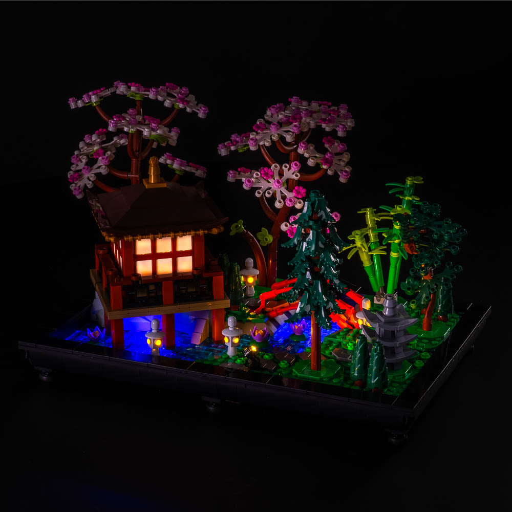 LED Light Kit for Lego 10315 Tranquil Garden Japanese Zen Garden Decoration