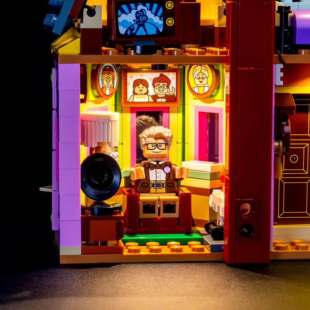 VONADO LED Light Kit for Lego Disney and Pixar 'Up' House  43217, DIY Lighting Compatible with Lego Up House 43217 (NO Lego Model),  Creative Lights for Lego Up Set (ONLY Lights) 
