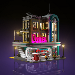 LMB 2.0 Light Kit for LEGO Downtown Diner #10260