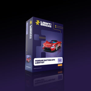 LMB 2.0 Light Kit for LEGO Ferrari Daytona SP3 #42143