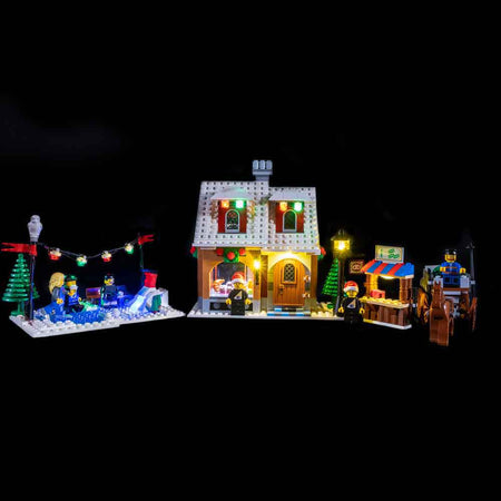 LEGO Winter Village Bakery 10216 Light Kit Light My Bricks USA