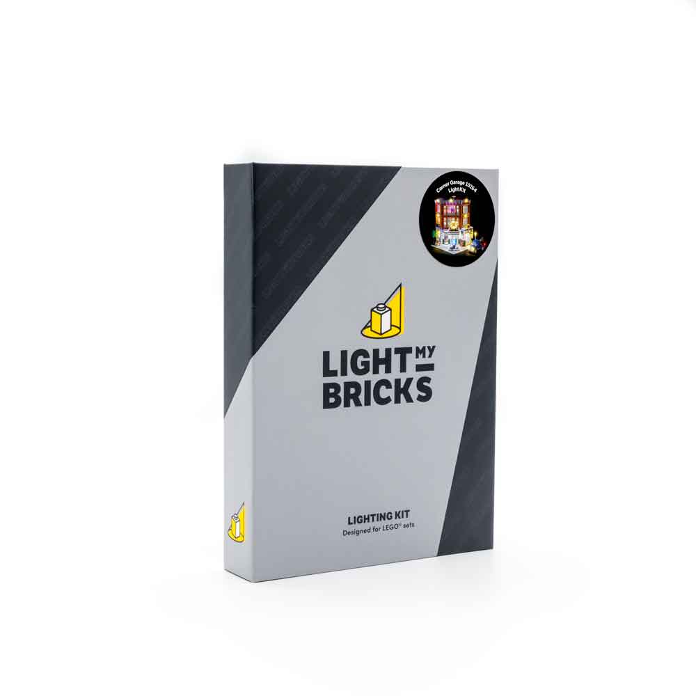 Lego corner discount garage light kit