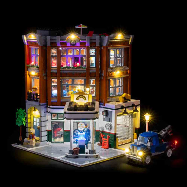 LEGO® Corner Garage 10264 Light Kit – Light My Bricks USA