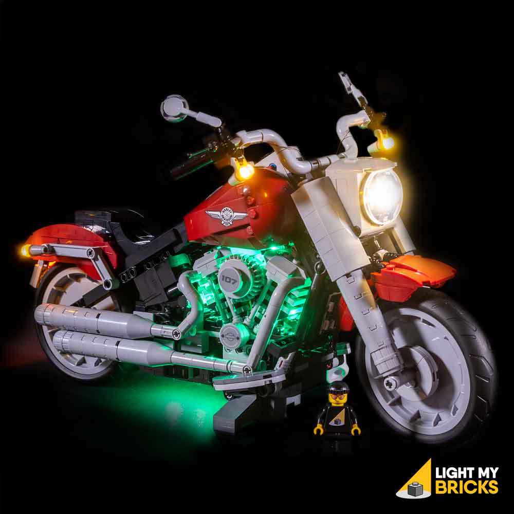 LEGO® Harley Davidson Fatboy 10269 Light Kit – My Bricks