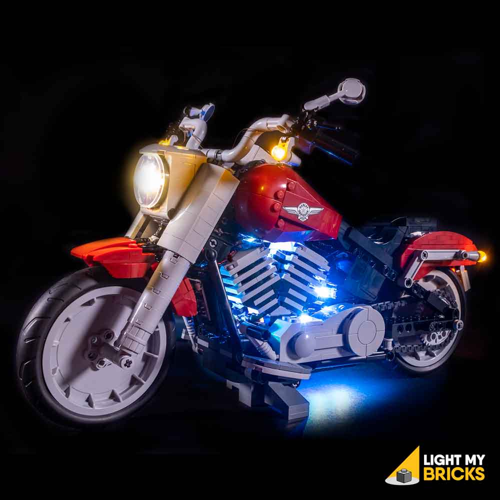 LEGO® Harley Davidson Fatboy 10269 Light Kit – Light My Bricks USA