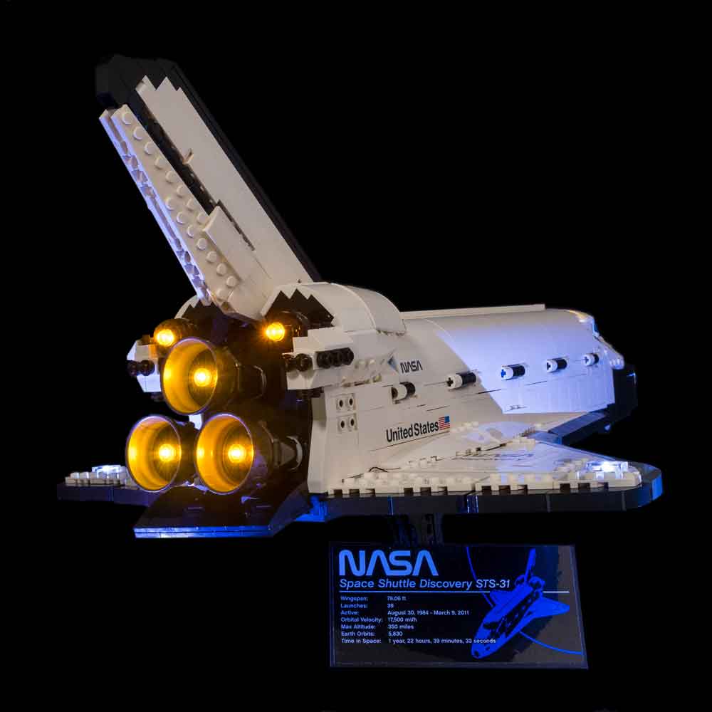 LEGO Icons NASA Space Shuttle Discovery 10283 6332941 - Best Buy