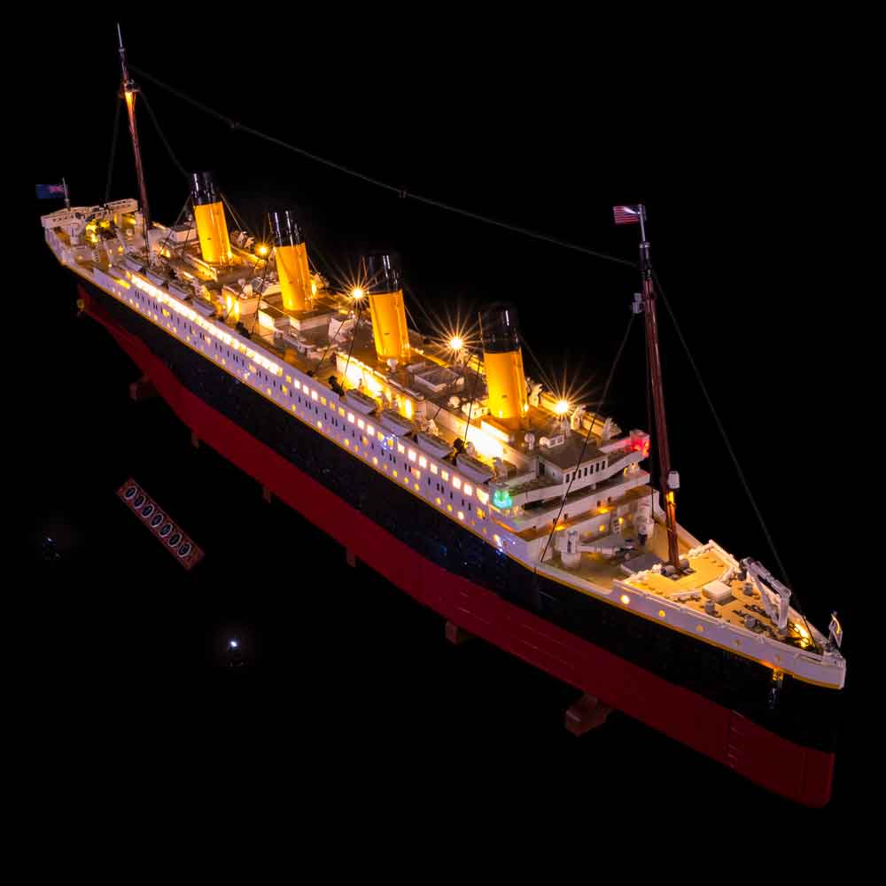 LIGHTAILING LED Light Kit for Lego 10294 Titanic - Compatible with Lego  Creator Expert 10294 Building Blocks Models- Not Include The Lego Set