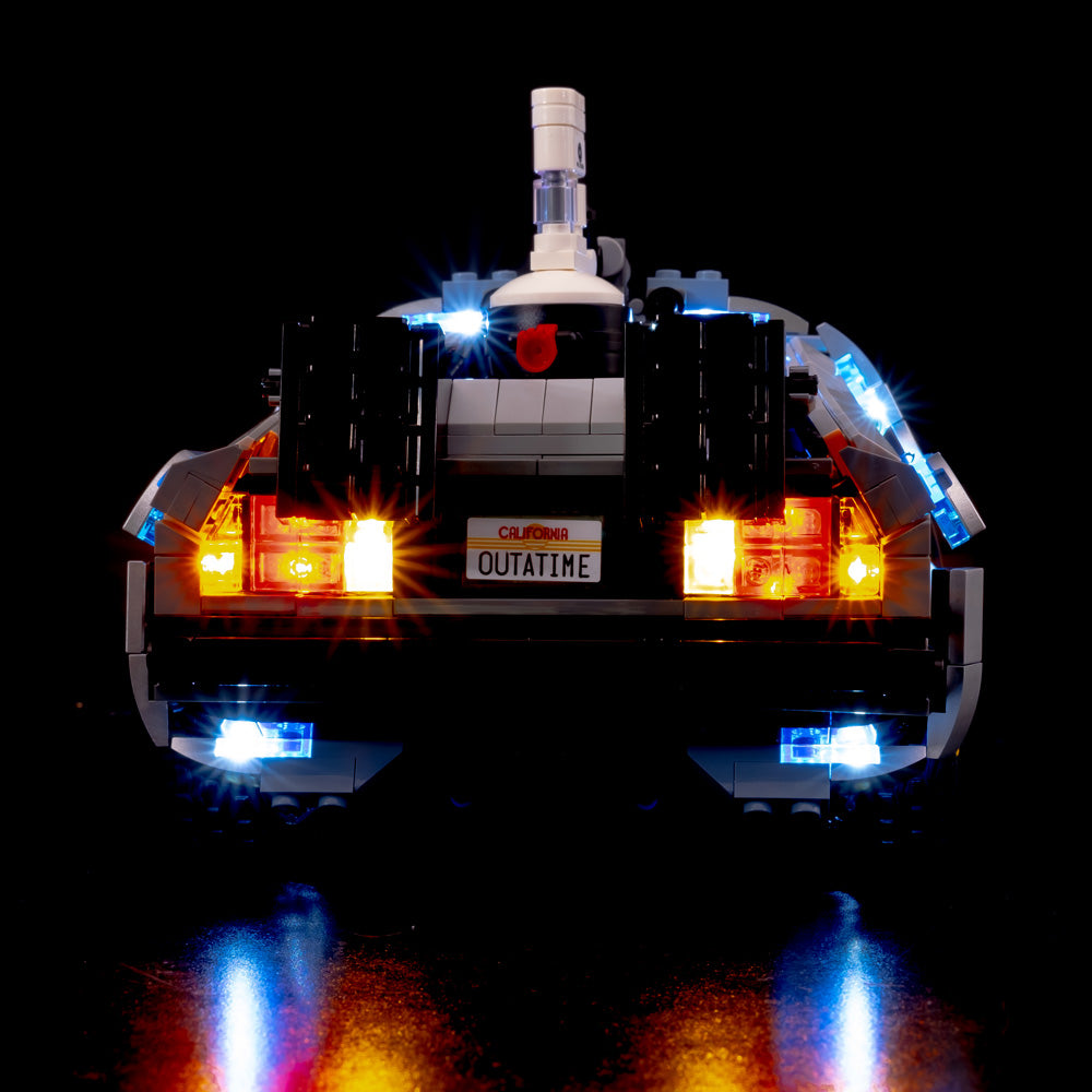 Back to The Future Time Machine #10300 Light Kit - Lego Light Kit - Light My Bricks