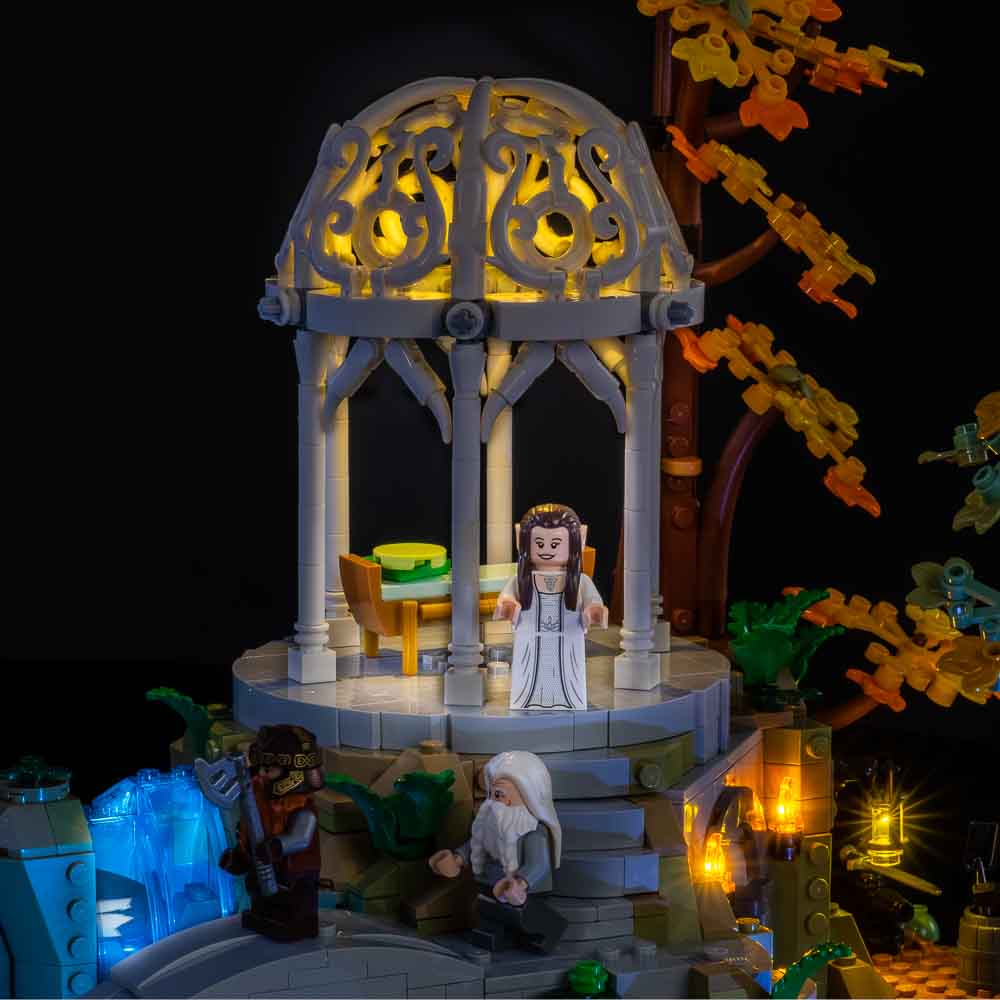 LEGO The Lord of the Rings Rivendell #10316 Light Kit – Light My Bricks USA