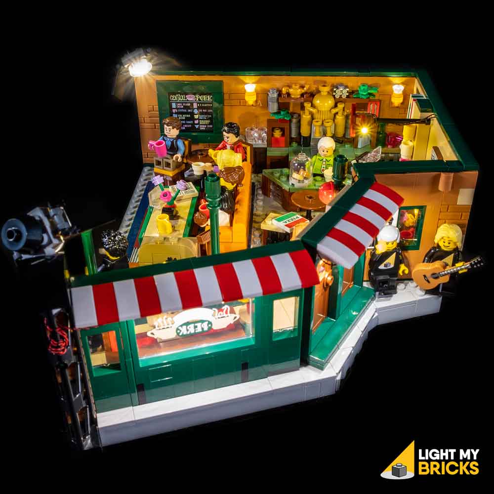 BRIKSMAX Led Lighting Kit for Friends Central Perk - Compatible with Lego  21319 Building Blocks Model- Not Include The Lego Set