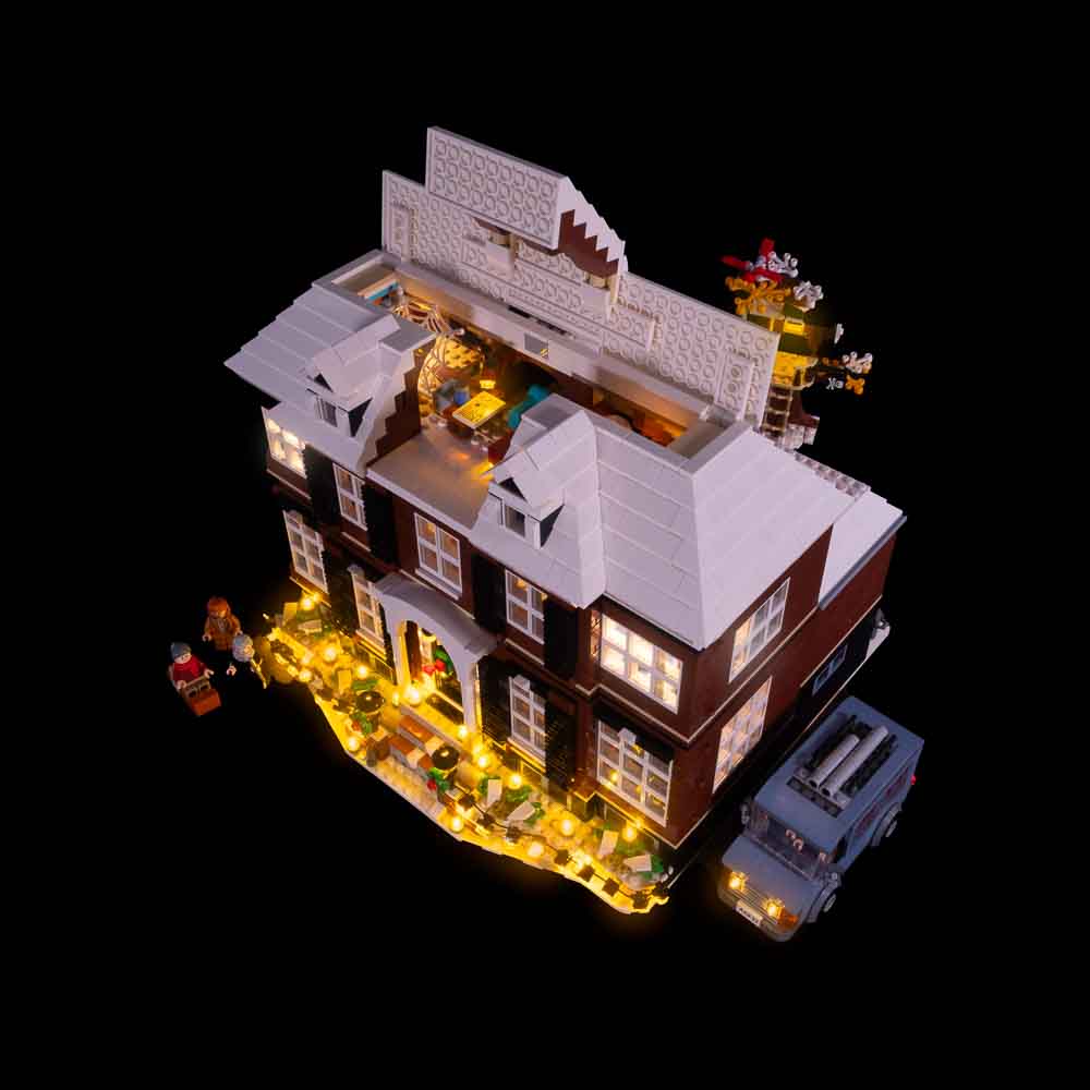 BrickBling LED Light for Lego Home Alone 21330 Building, Remote Control  Lighting Kit Compatible with Lego 21330-No Model Included