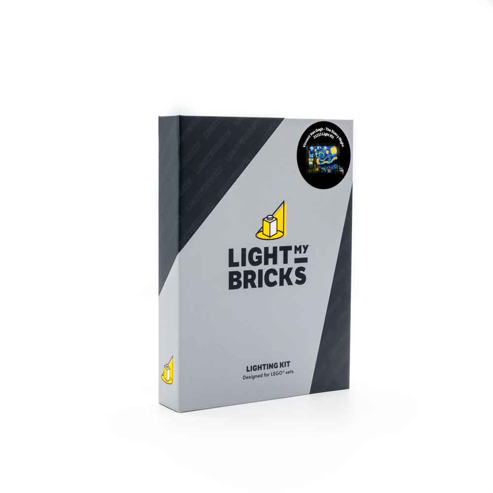 BRIKSMAX Kit di Illuminazione a LED per Lego Ideas Vincent Van Gogh - Notte  Stellata - Compatible with Lego 21333 Modello di Blocchi predefiniti- Non