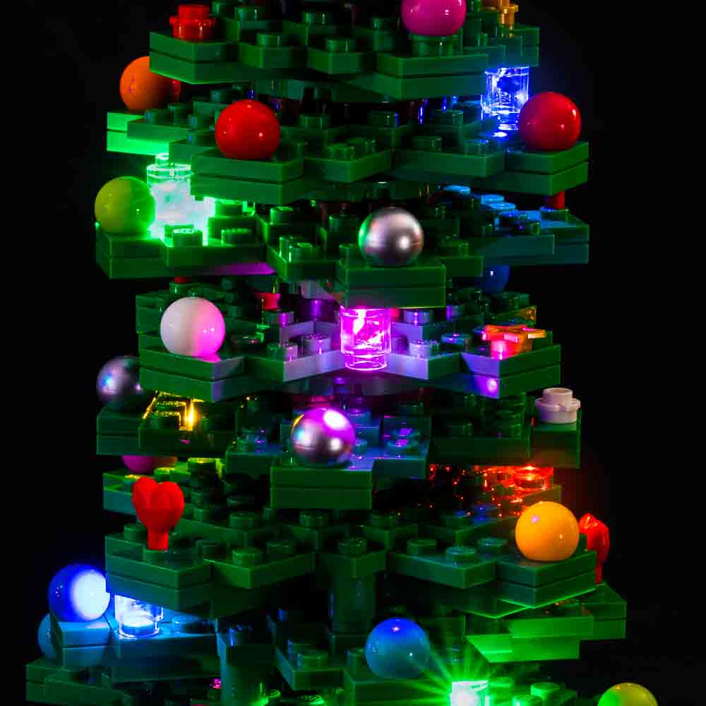 BrickBling Light Kit for LEGO Christmas Tree Building 40573 Sound Vers