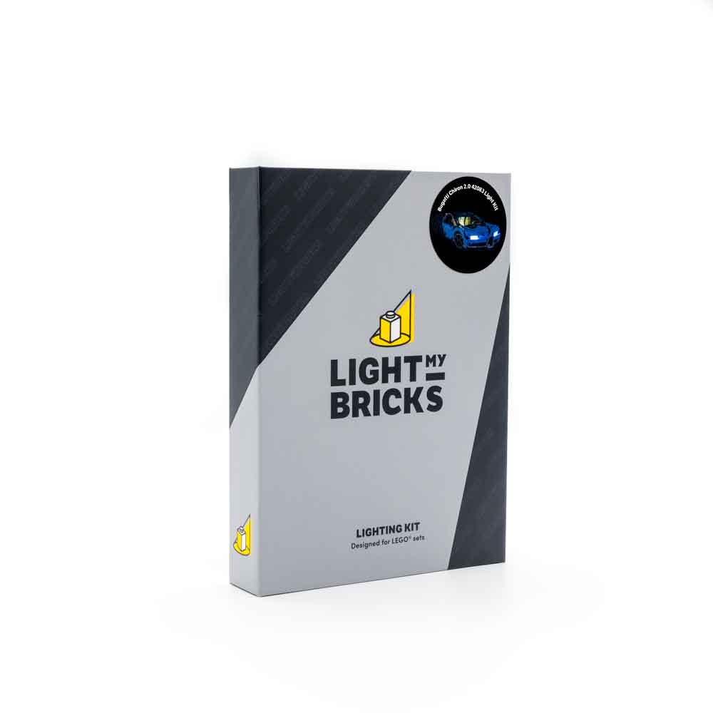 LED Lighting Kit for Lego Bugatti Chiron - 42083 (Lego Set NOT Included)