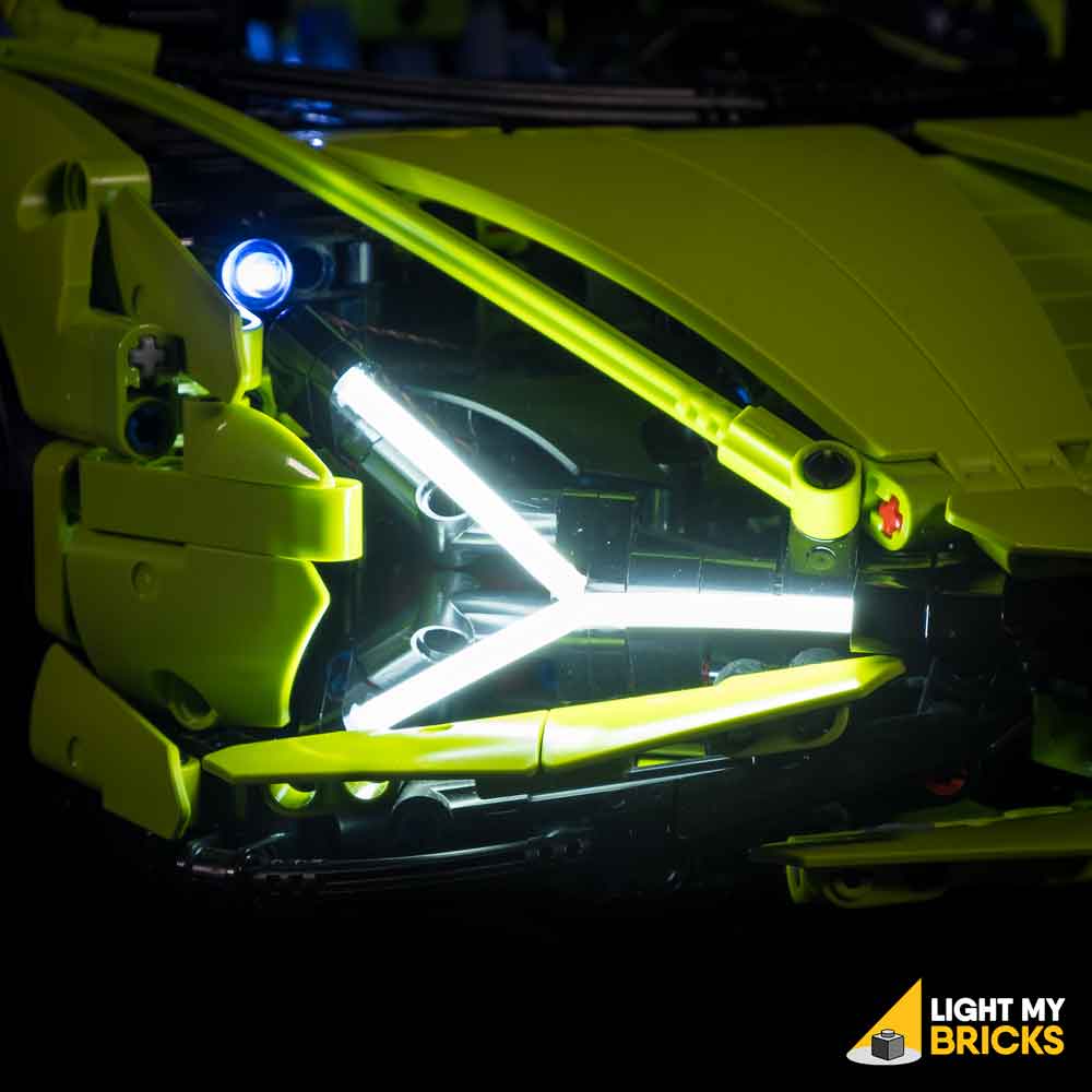 LED Light Kit For Technic Lamborghini Sián (sian) FKP 37 LEGOs 42115 Set