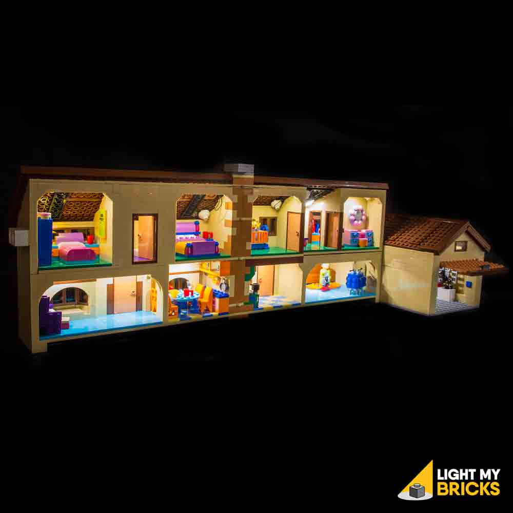 LED Lighting Kit for LEGO The Simpsons™ House 71006 – Brick Loot