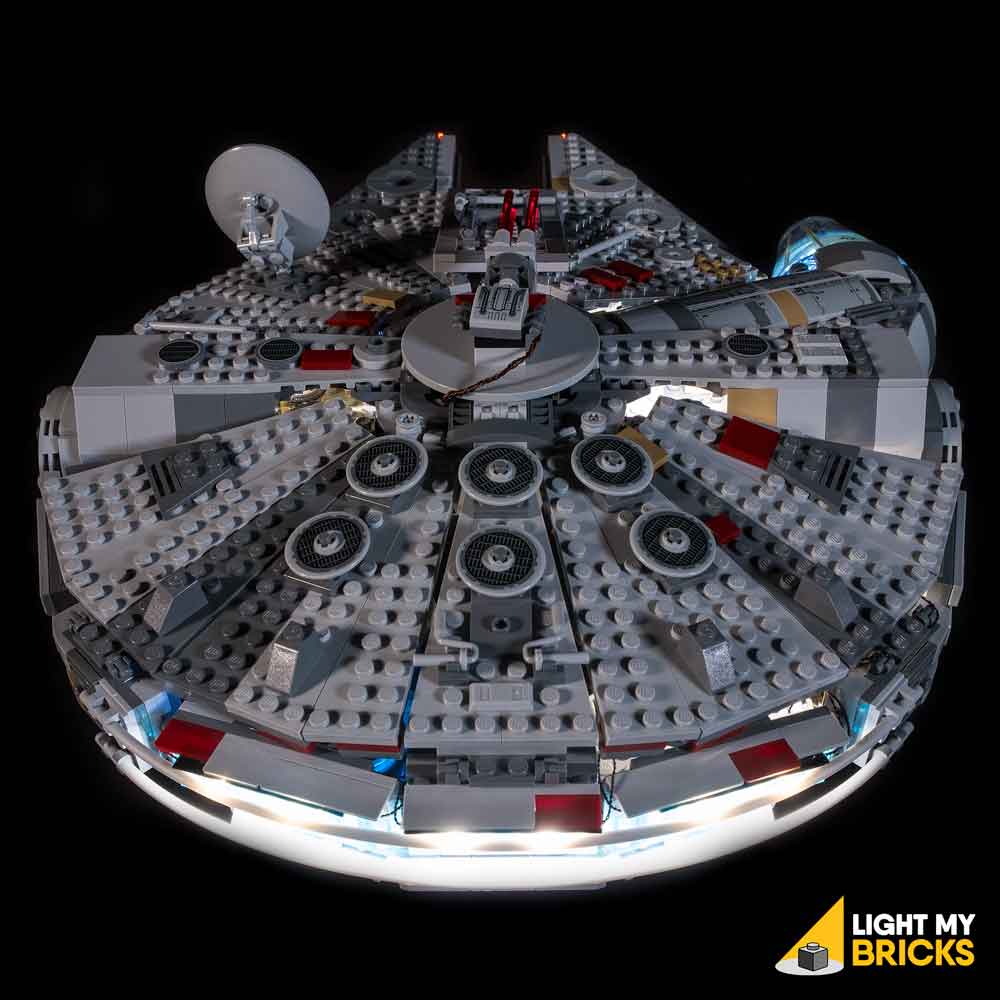  DALDED LED Light Kit for Lego Millennium Falcon 75257,  Compatible with Lego 75257, Lighting Your Toy for Millennium Falcon -  Without Model (Not Include Lego Set) : Toys & Games