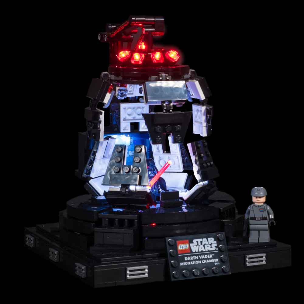 Lego 75296 star wars la salle de méditation de dark vador™, set a