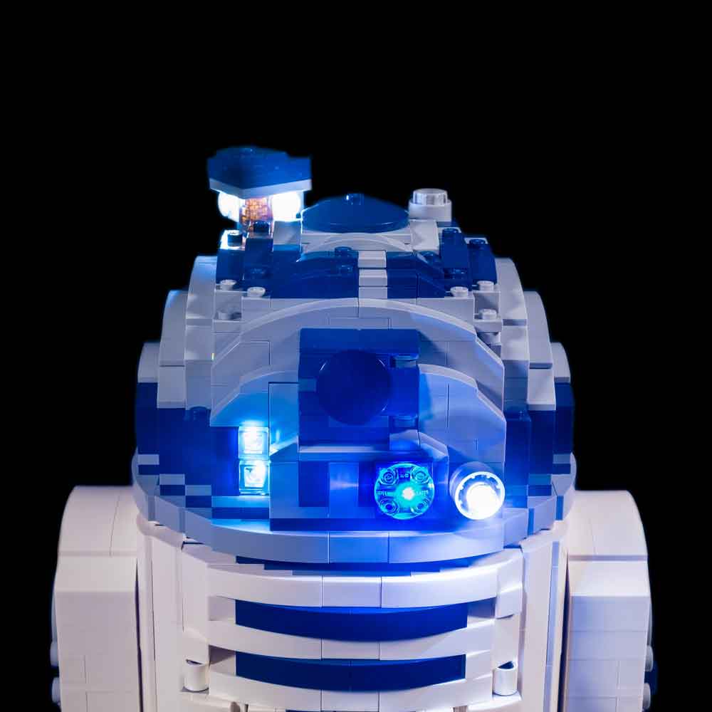 Light and Sound Kit for #75308 Lego R2-D2