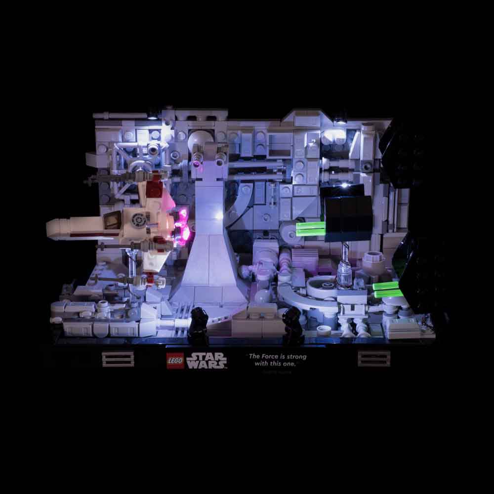 LEGO Death Star Trench Run Diorama #75329 Light Kit